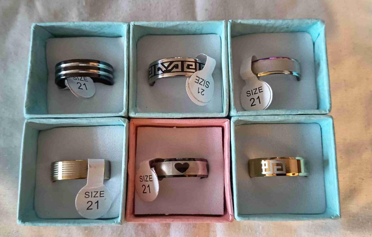 Anillos de acero inoxidable - miniatura 2