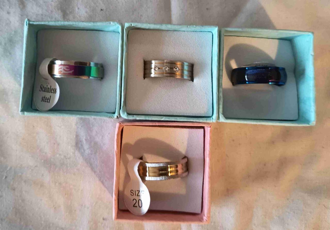 Anillos de acero inoxidable - miniatura 4