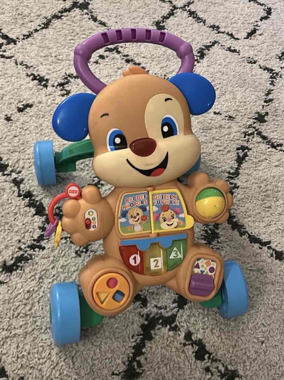 Andador de juguete infantil multicolor