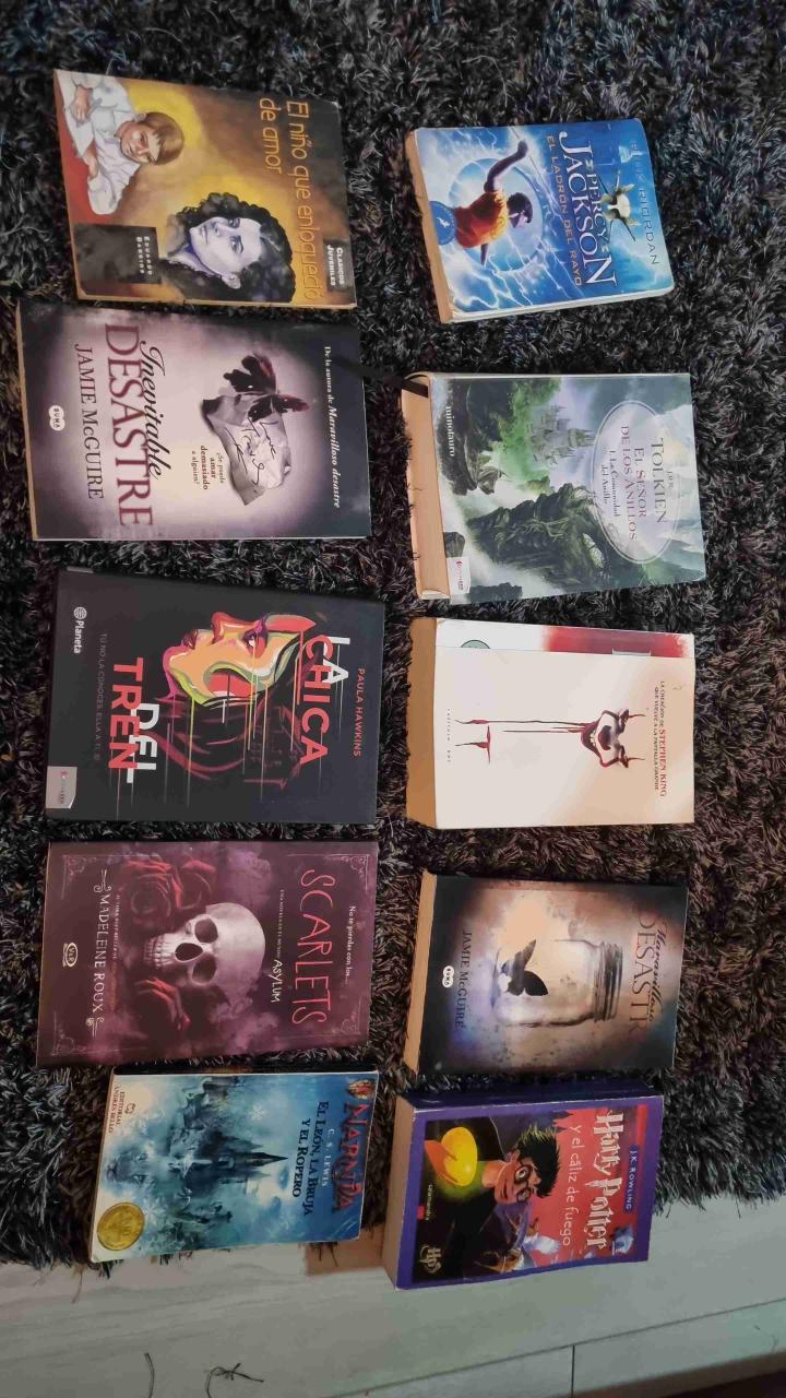 Lote de libros variados