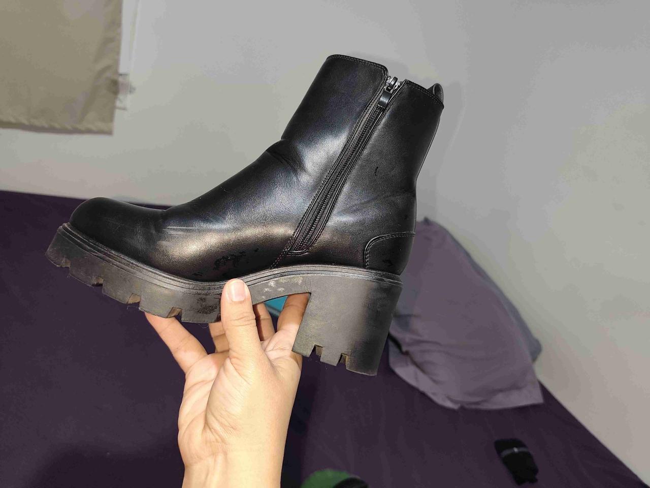 Botas negros plataforma - miniatura 3