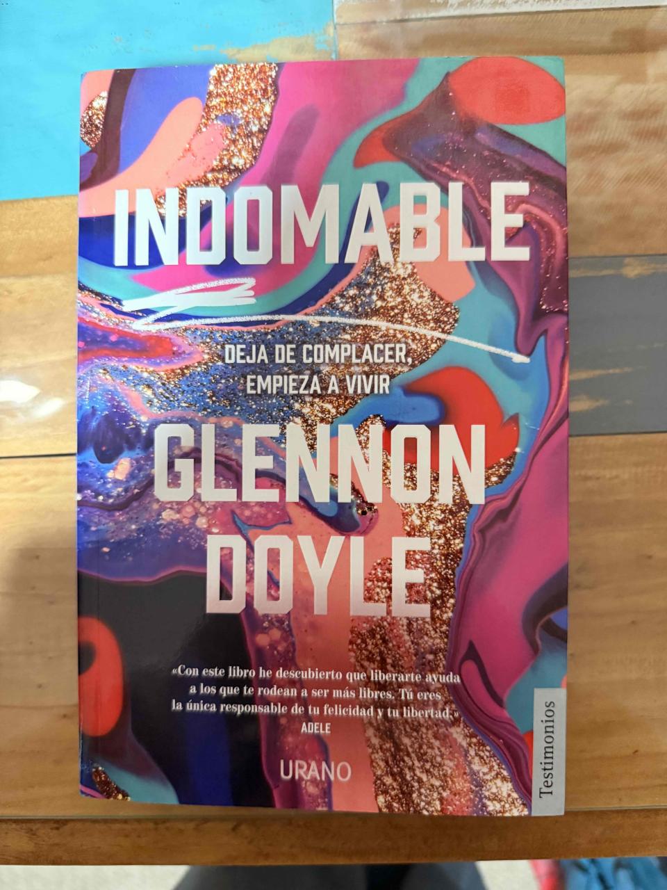 Libro Indomable de Glennon Doyle