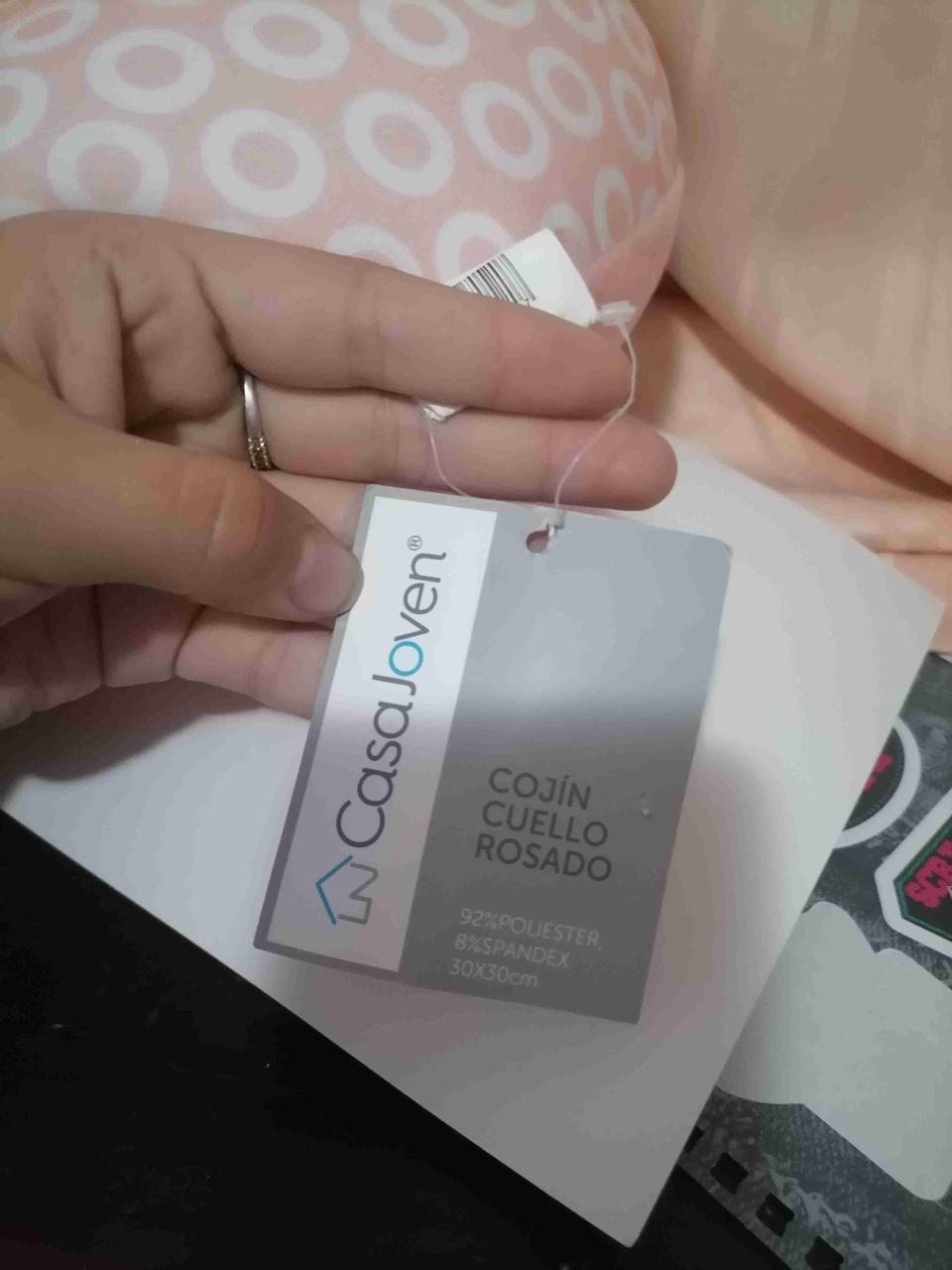 Cojín de cuello rosa - miniatura 2