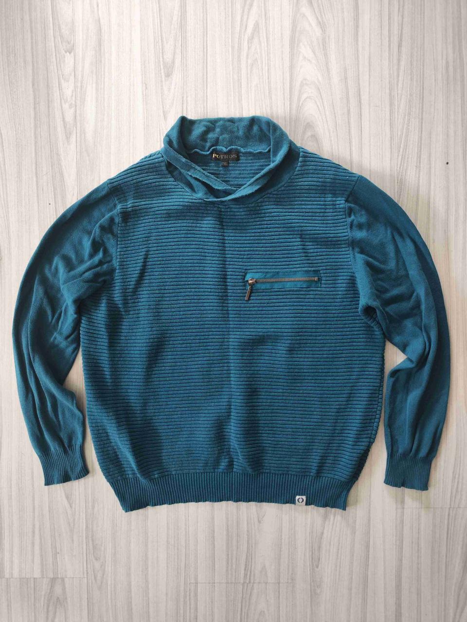 Suéter Hombre POTROS Azul Talla S - miniatura 1