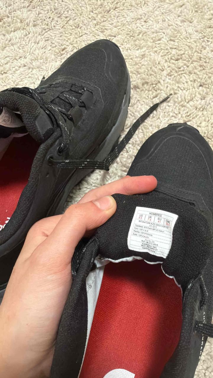 Zapatillas negras The North Face - miniatura 3