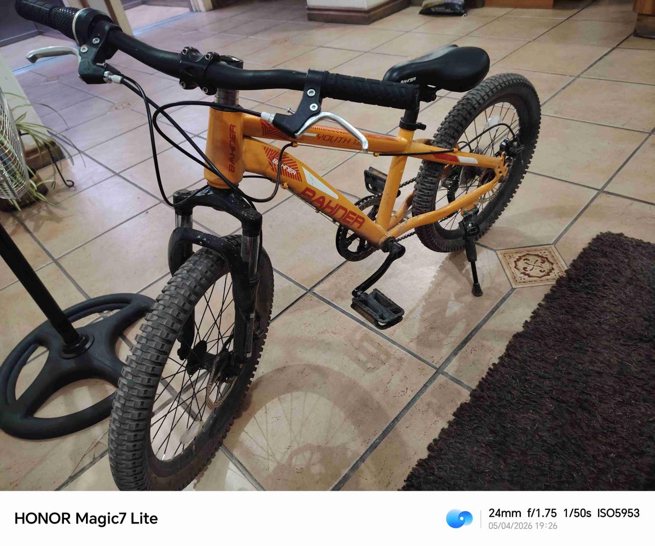 Bicicleta montaña Bahner naranja aro 20 - miniatura 2