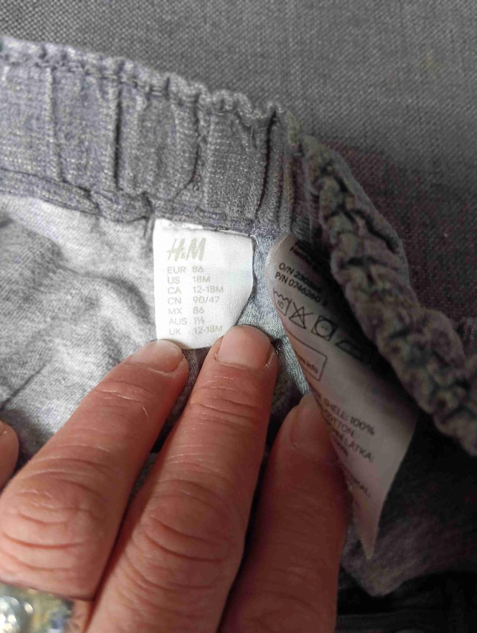 Pantalones de lino gris casuales - miniatura 2