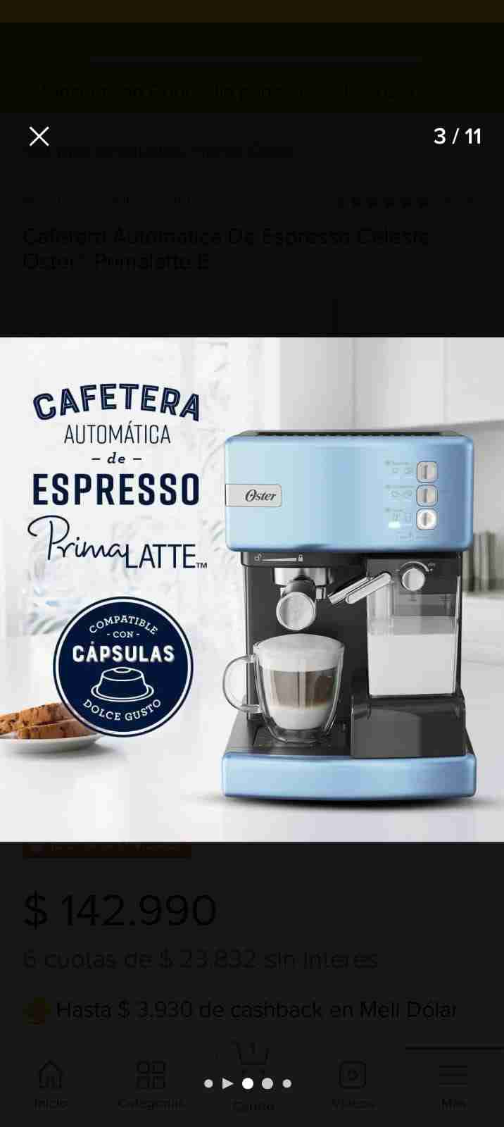 Cafetera Automática Espresso Oster - miniatura 2
