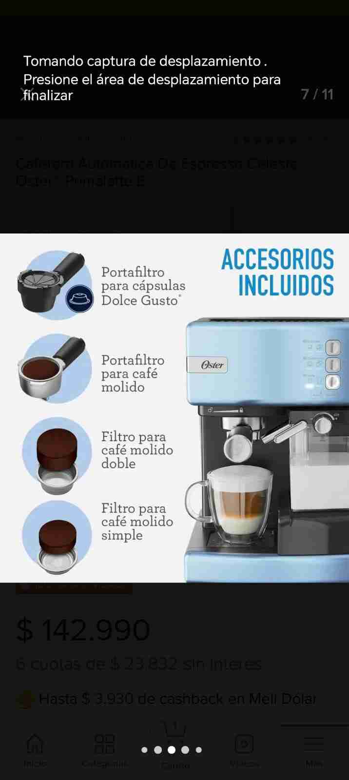 Cafetera Automática Espresso Oster - miniatura 4