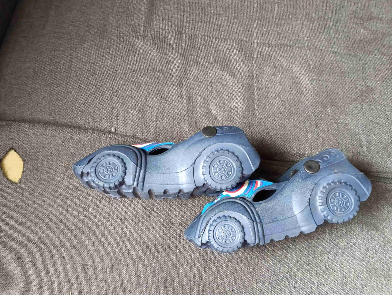 Sandalias infantiles azules - miniatura 3