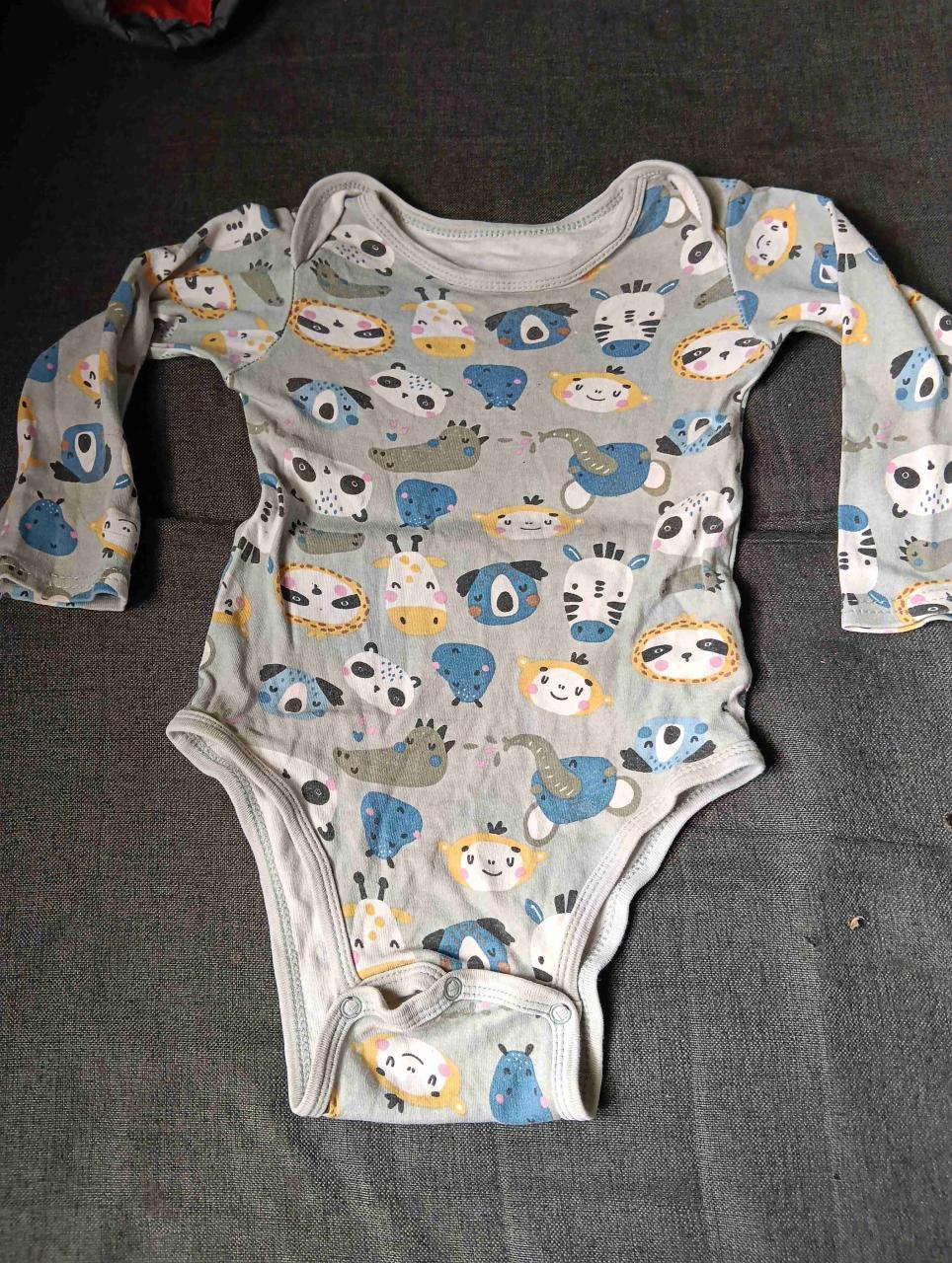 Body para bebé con estampado animal - miniatura 1