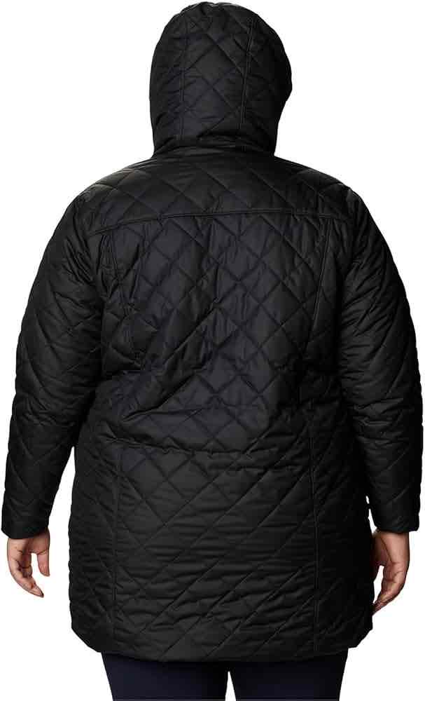 Parka negra acolchada Columbia - miniatura 2