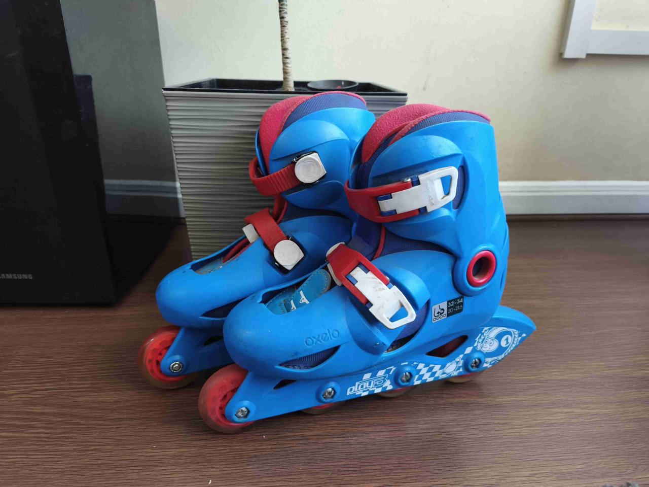 Patines Oxelo azul - miniatura 4