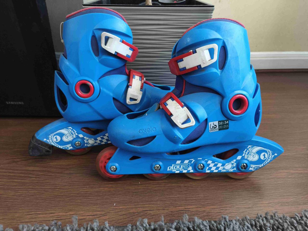 Patines Oxelo azul - miniatura 5