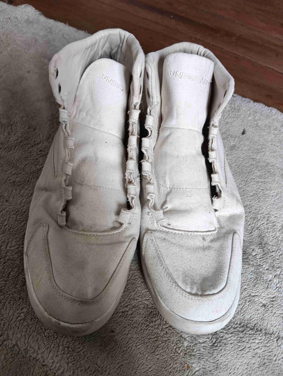 Zapatillas altas blancas Under Armour - miniatura 3