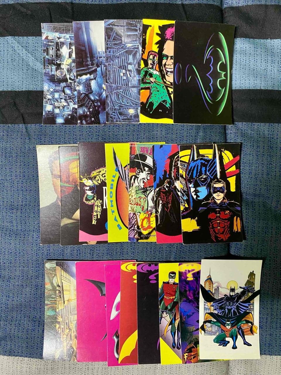 Colección tarjetas Batman vintage soprole - miniatura 1