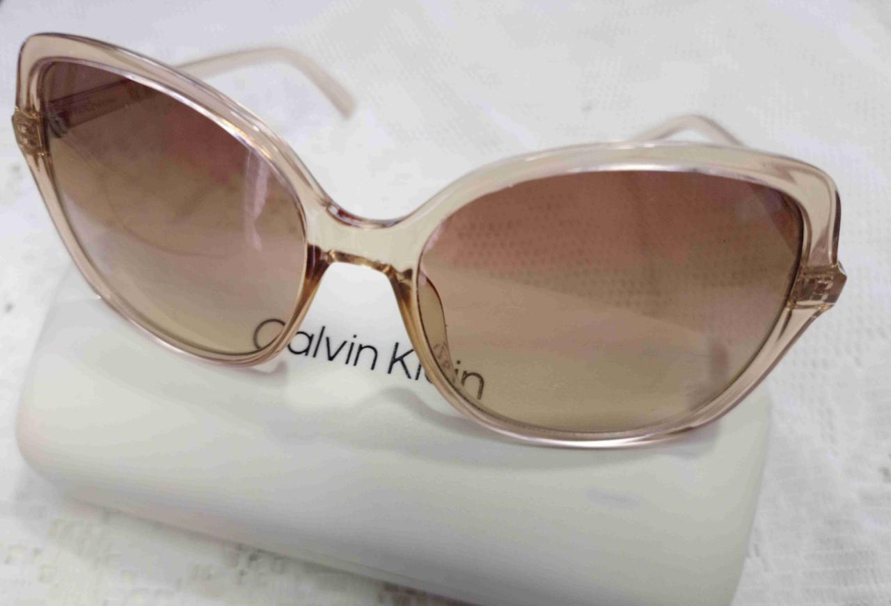 Gafas de sol Calvin Klein marrón - miniatura 1