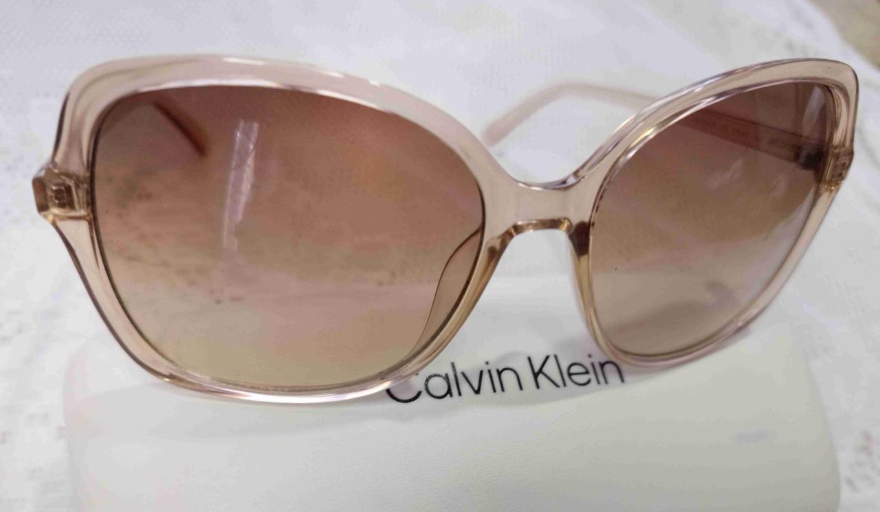 Gafas de sol Calvin Klein marrón - miniatura 3