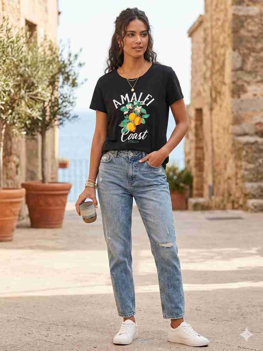 Polera Básica Mujer M - miniatura 1