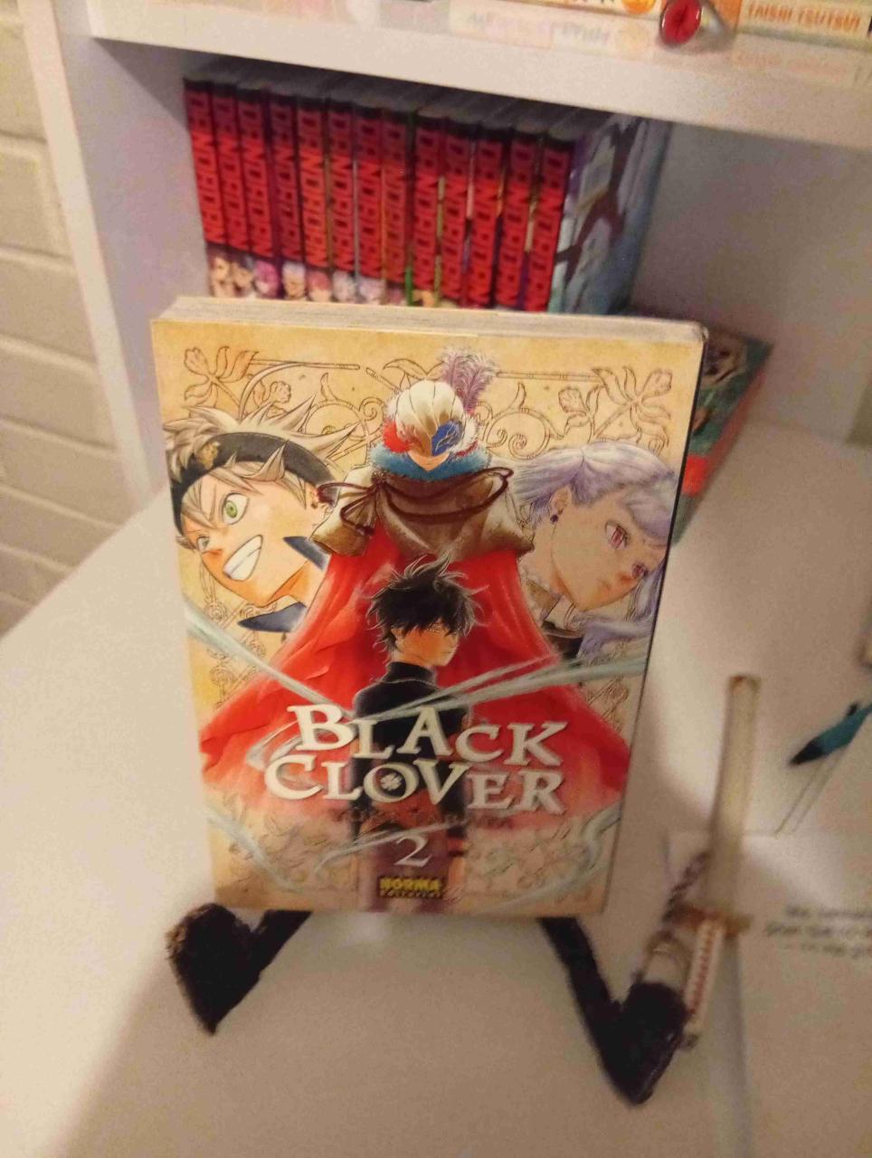 Manga Black Clover Volumen 2