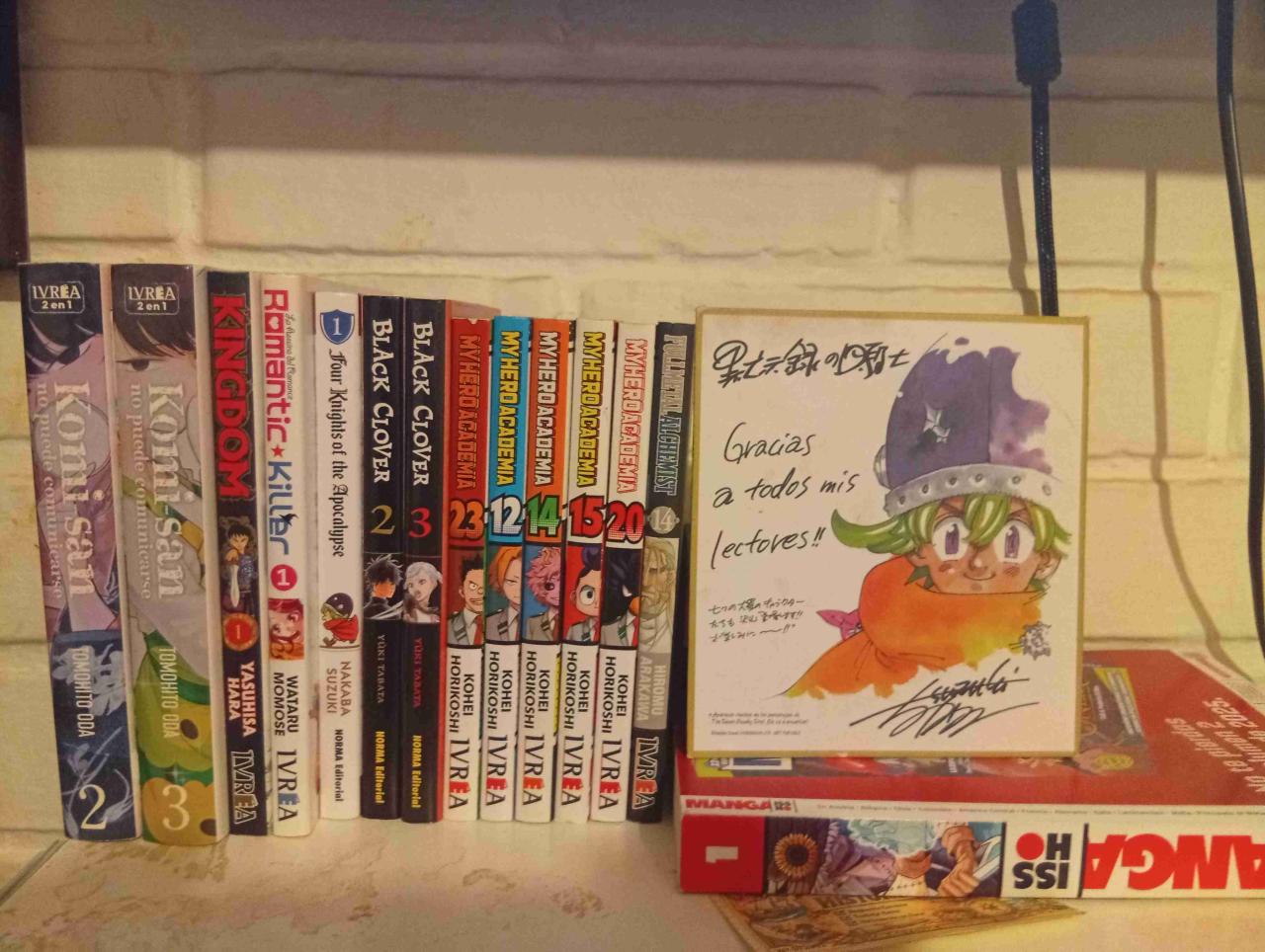 Colección de mangas variados