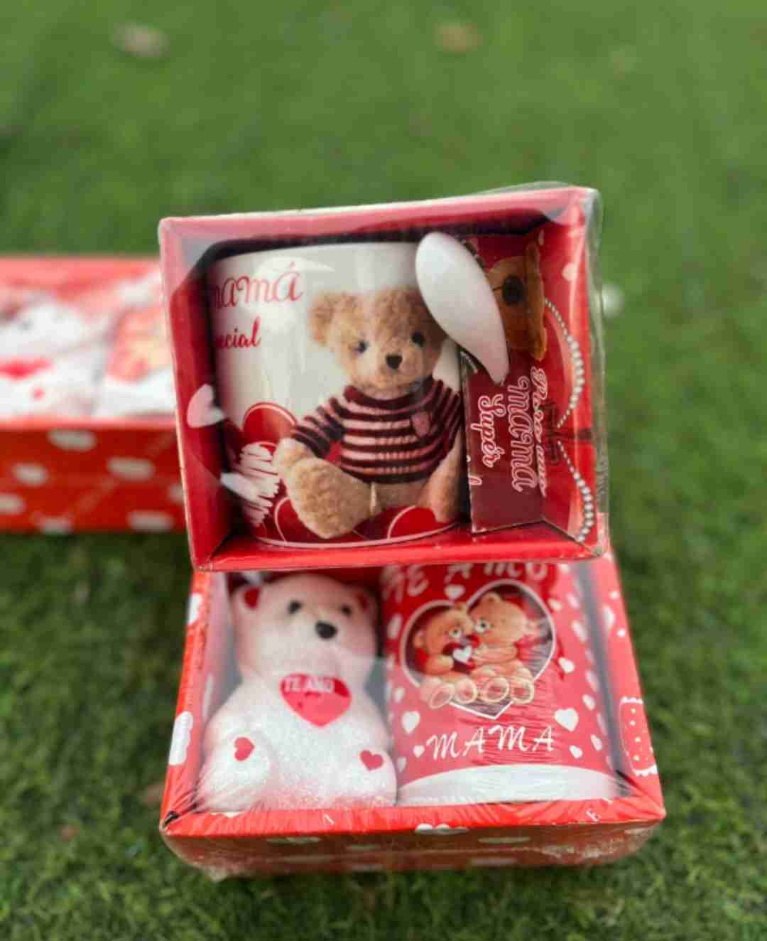 Set regalo oso de peluche con taza - miniatura 3