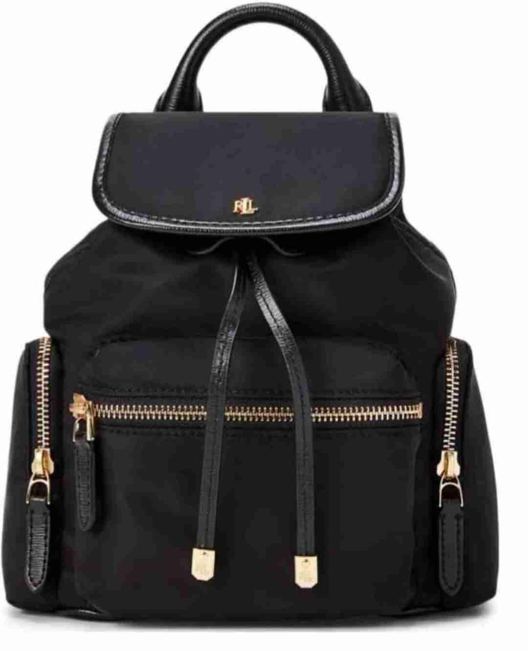 Mochila negra elegante