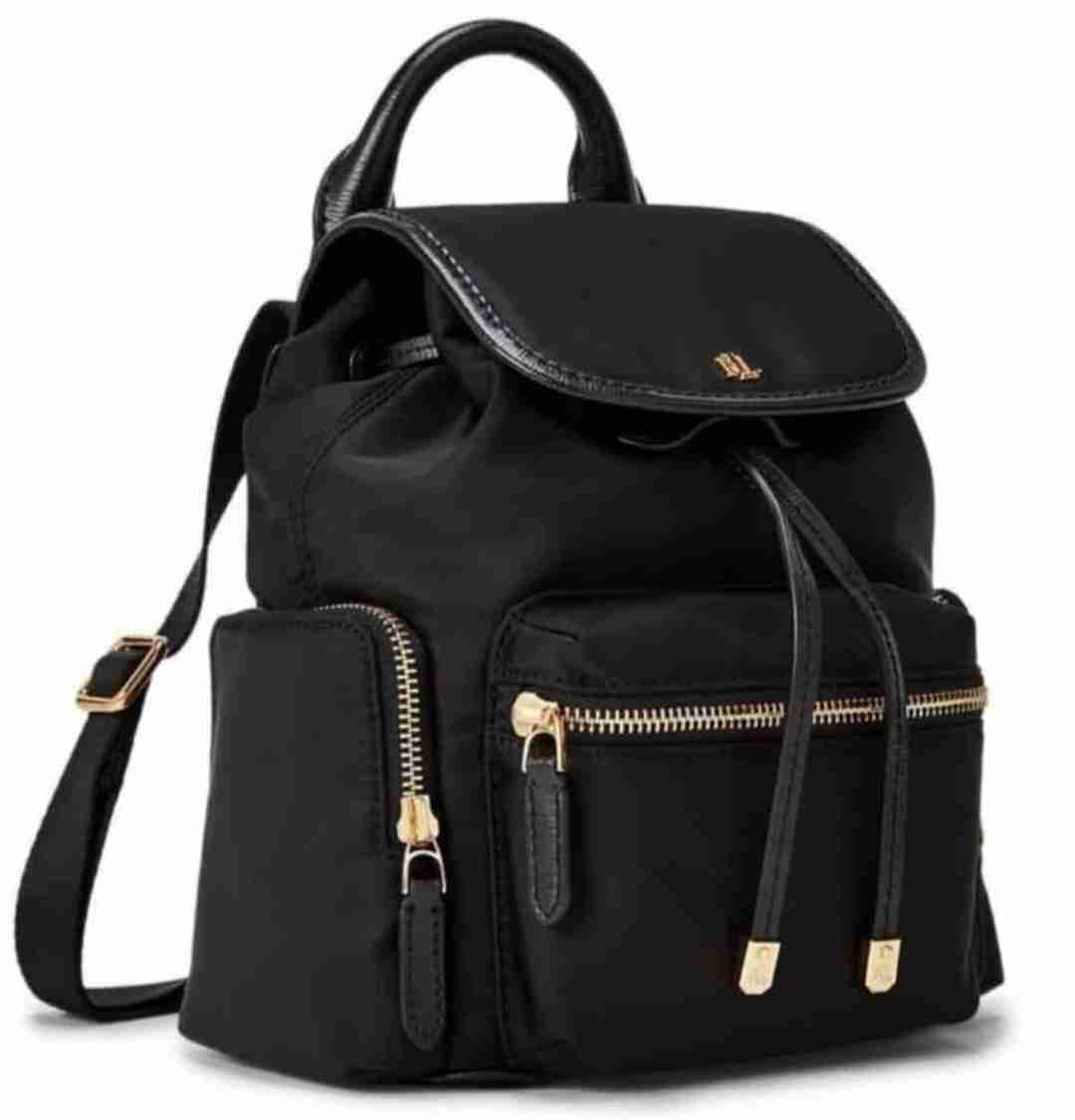 Mochila negra elegante - miniatura 2