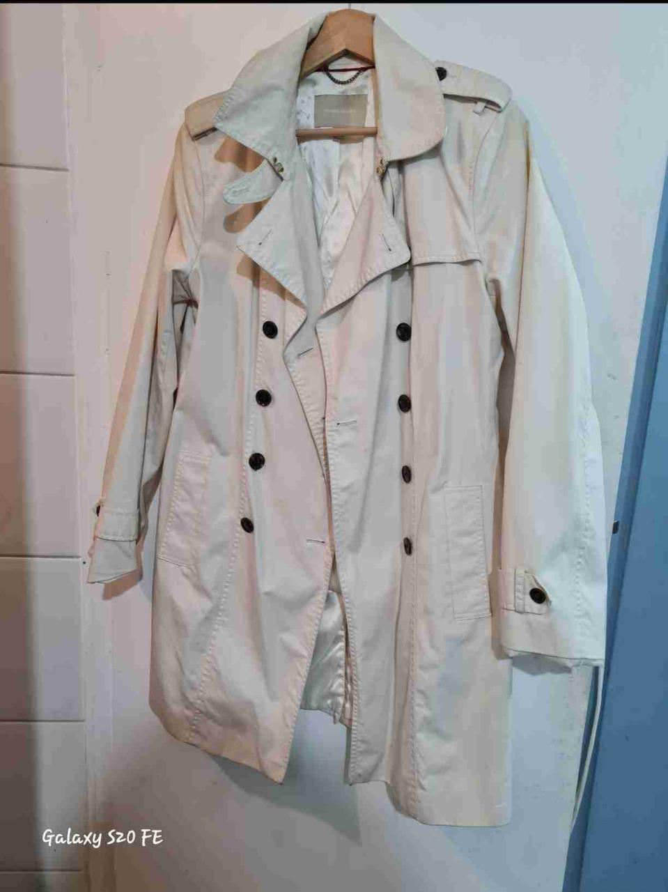 Abrigo beige mujer