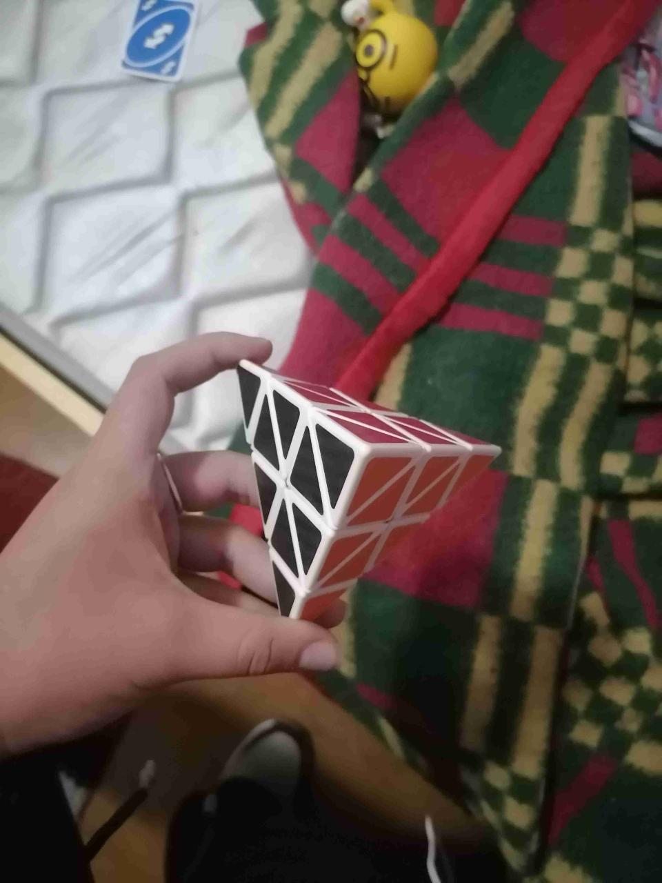 Cubo Rubik pirámide blanco - miniatura 3
