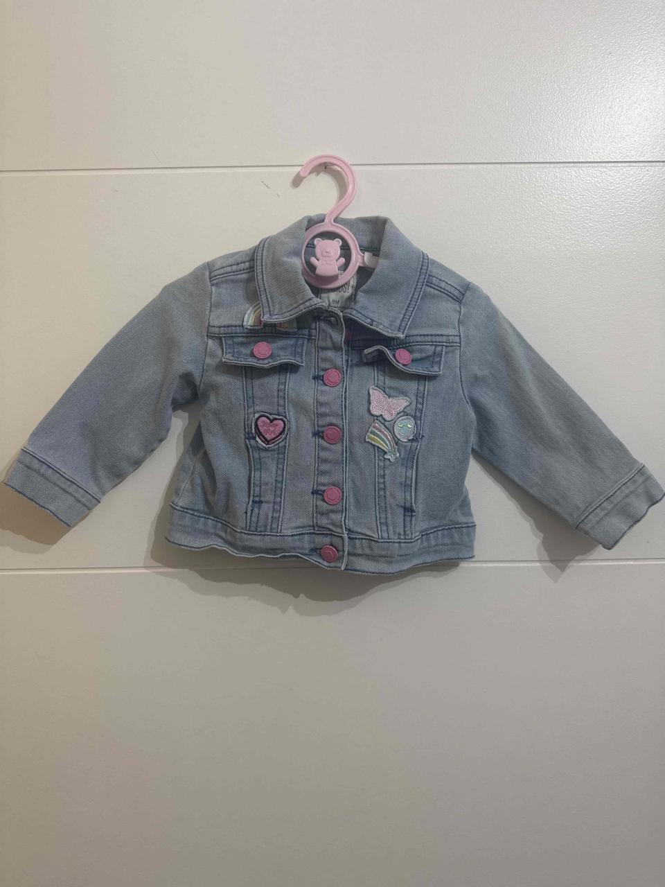 Chaqueta de mezclilla infantil