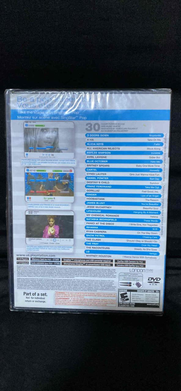 Juego SingStar Pop PS2 - miniatura 2