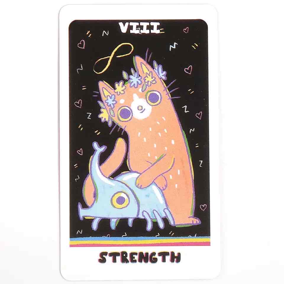 Baraja tarot Weird Cat - miniatura 3