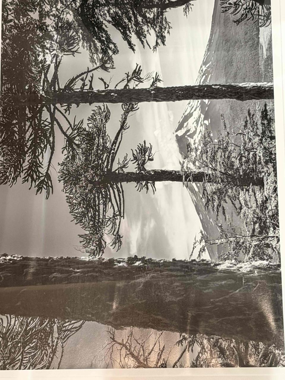 Fotografía artística firmada B&N paisaje patagónic - miniatura 2