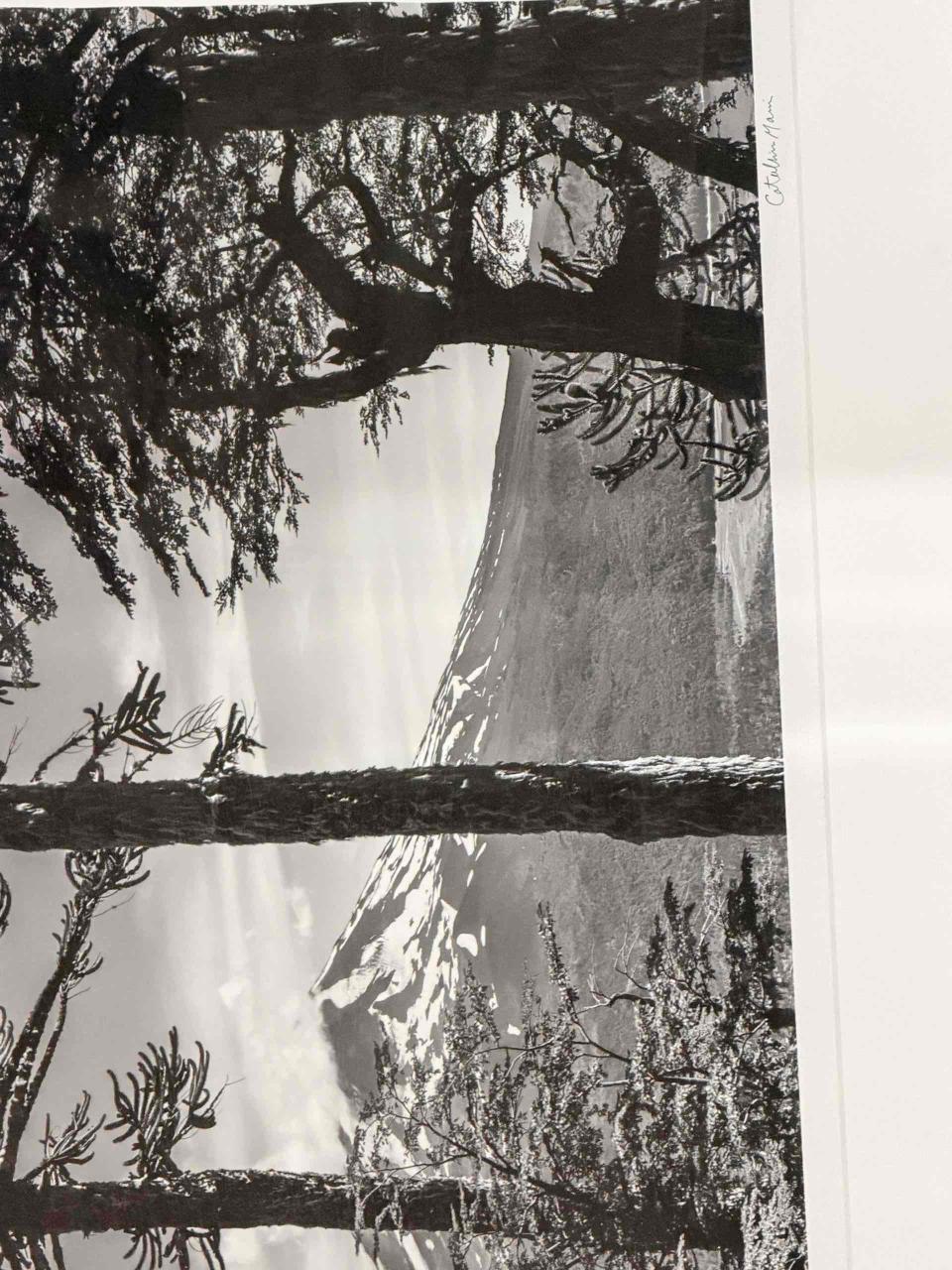 Fotografía artística firmada B&N paisaje patagónic - miniatura 3