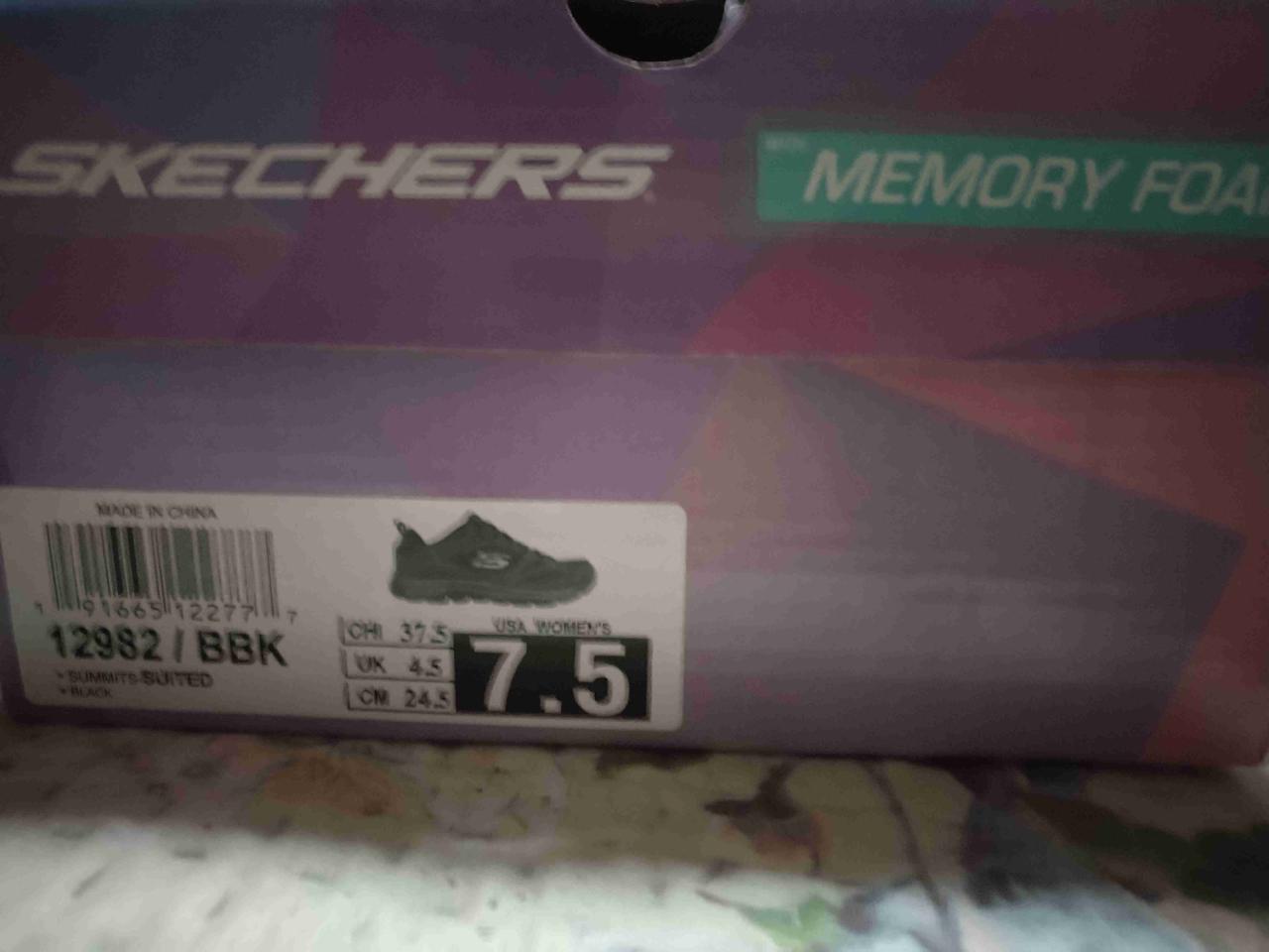 Zapatillas negras Skechers - miniatura 3
