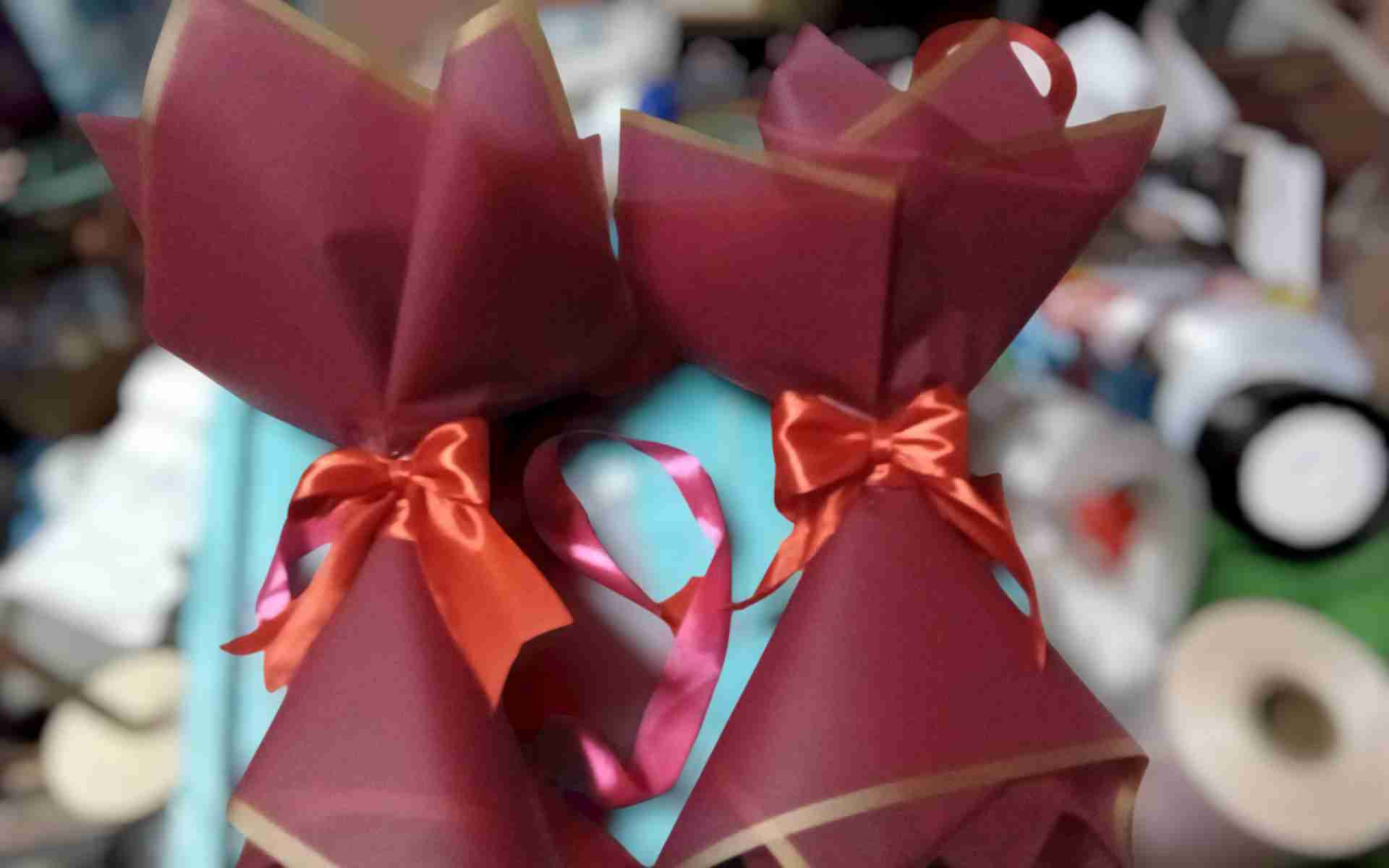 Decoración floral regalo - miniatura 1