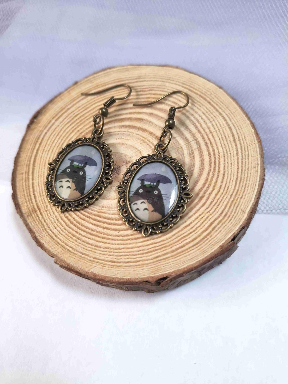 Aros de Totoro vintage