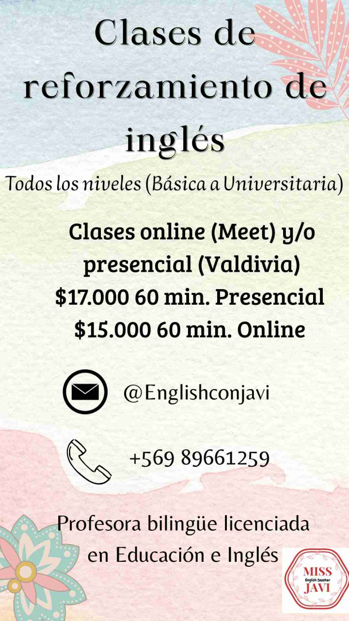 Clases de inglés reforzamiento - miniatura 1