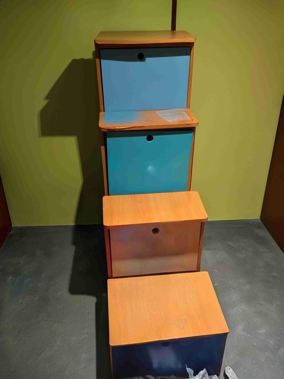 Cama alta con escritorio infantil - miniatura 4