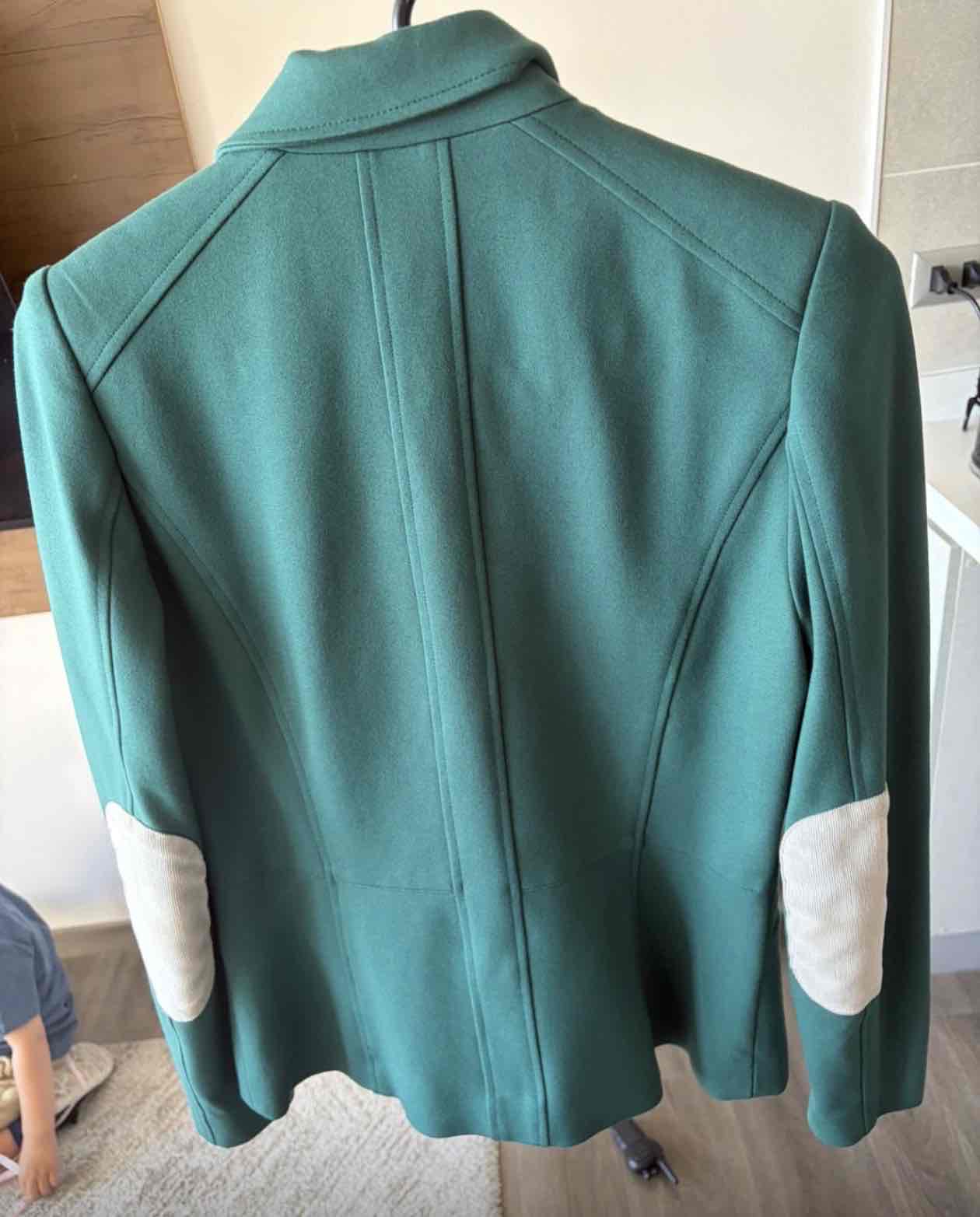 Blazer verde esmeralda elegante - miniatura 2