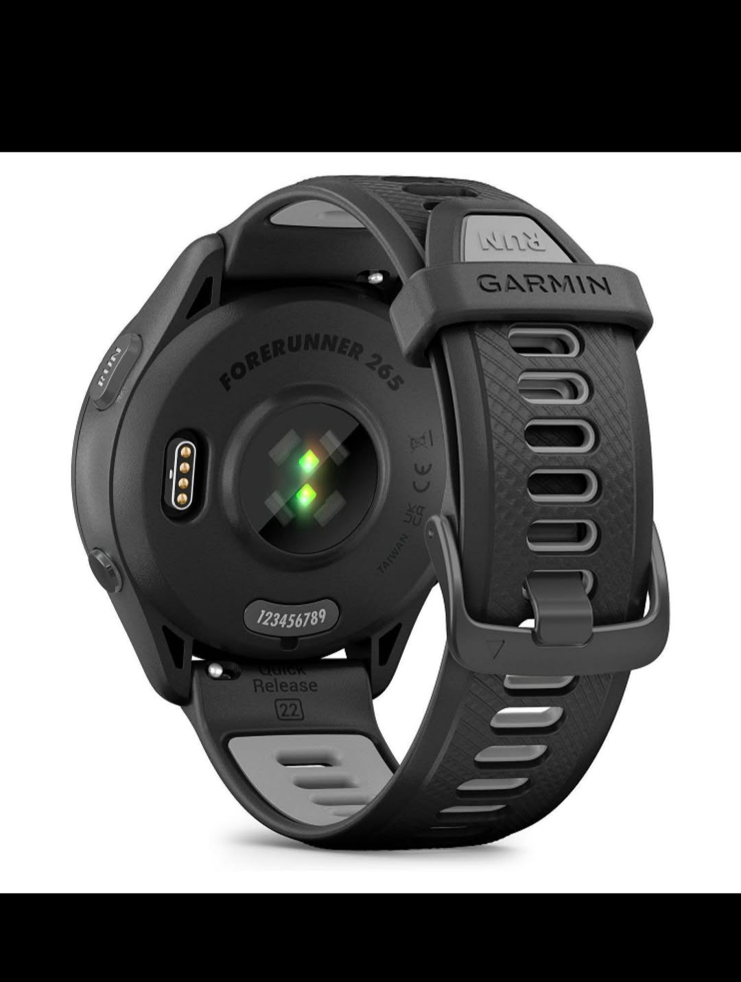 Reloj inteligente Garmin negro 265 - miniatura 2