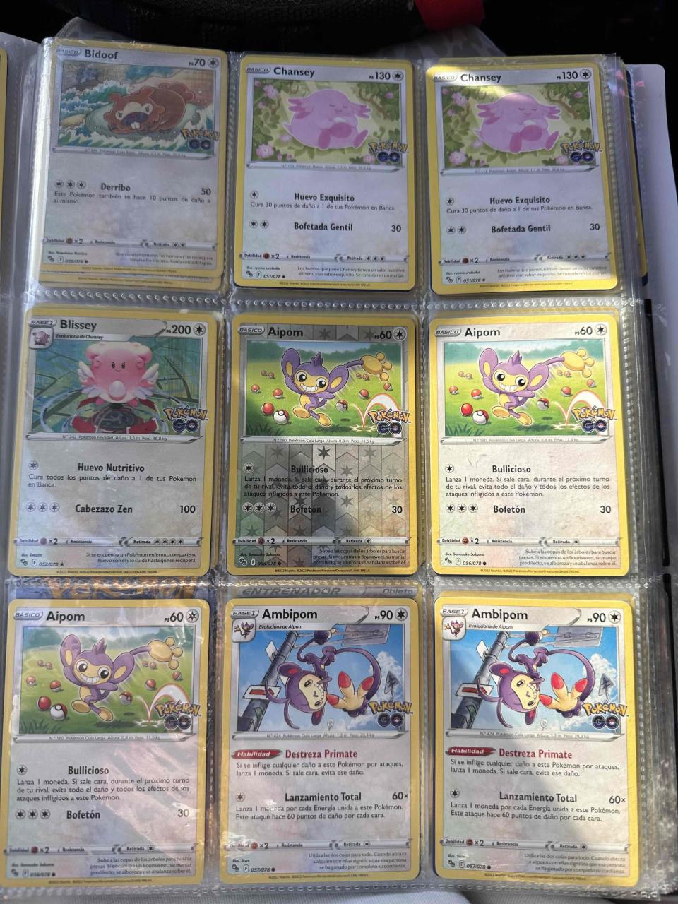 Álbum cartas Pokémon - miniatura 1
