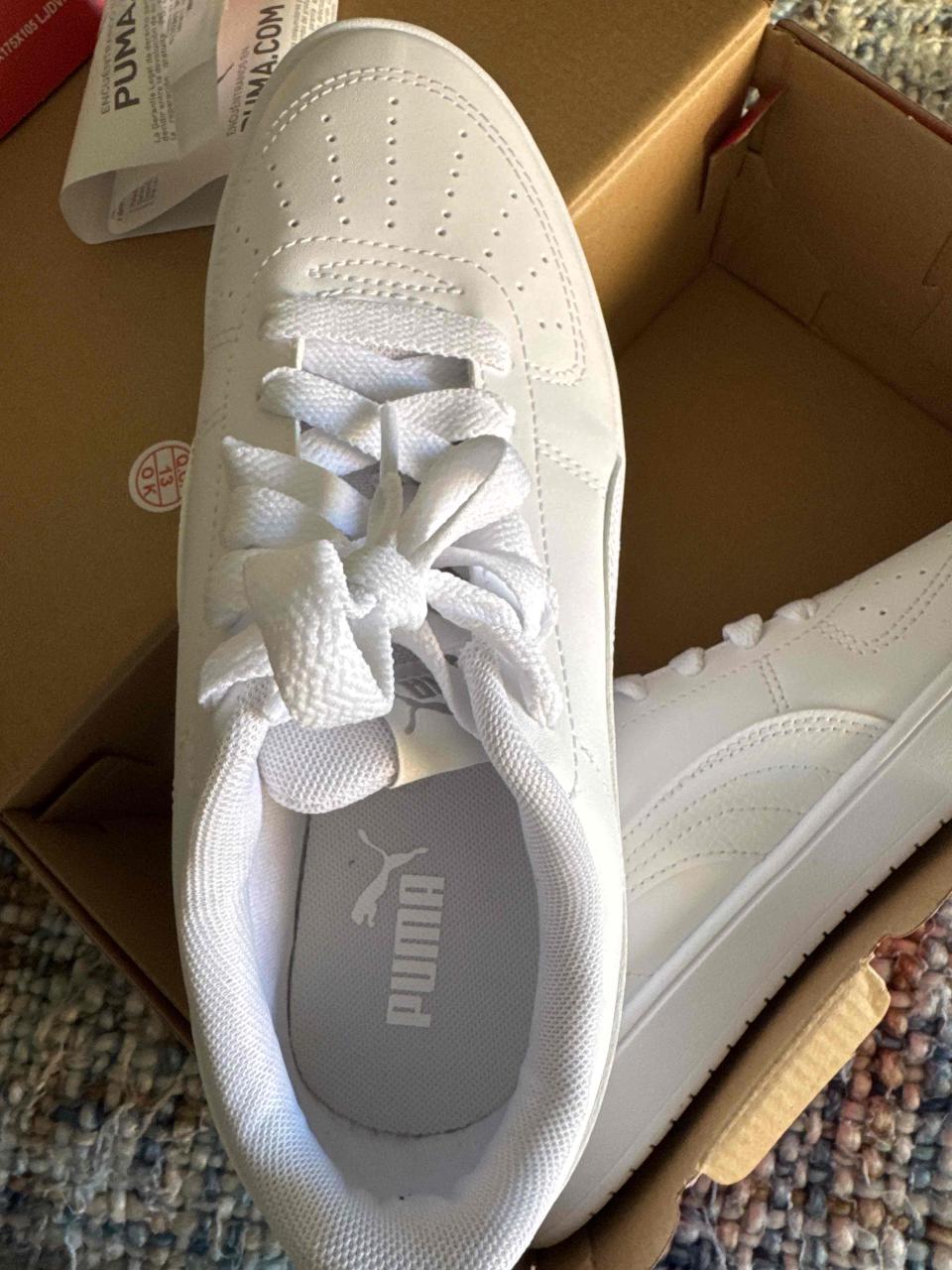 Zapatillas deportivas blancas Puma - miniatura 2