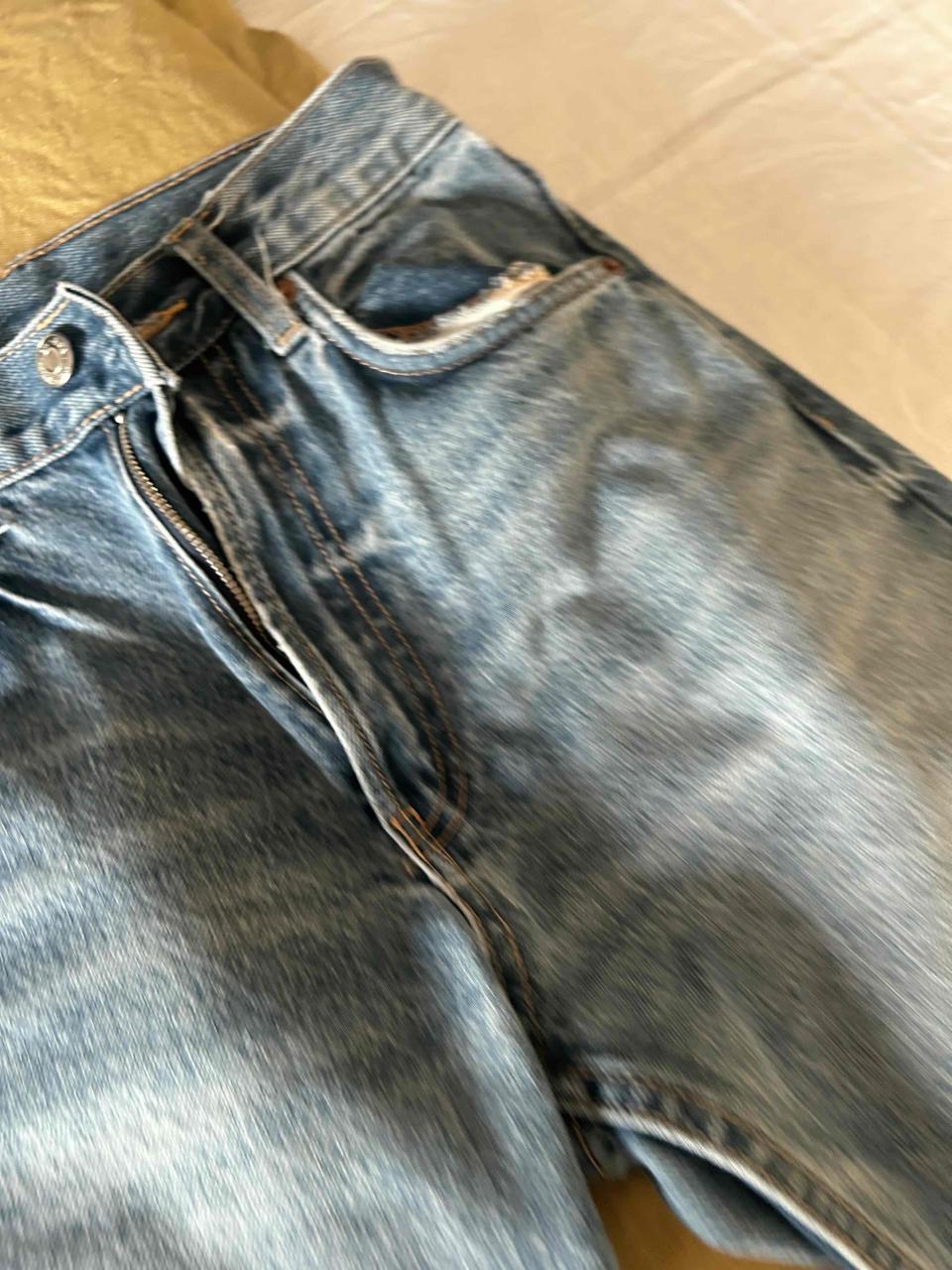 Jeans Zara azul  denim - miniatura 3