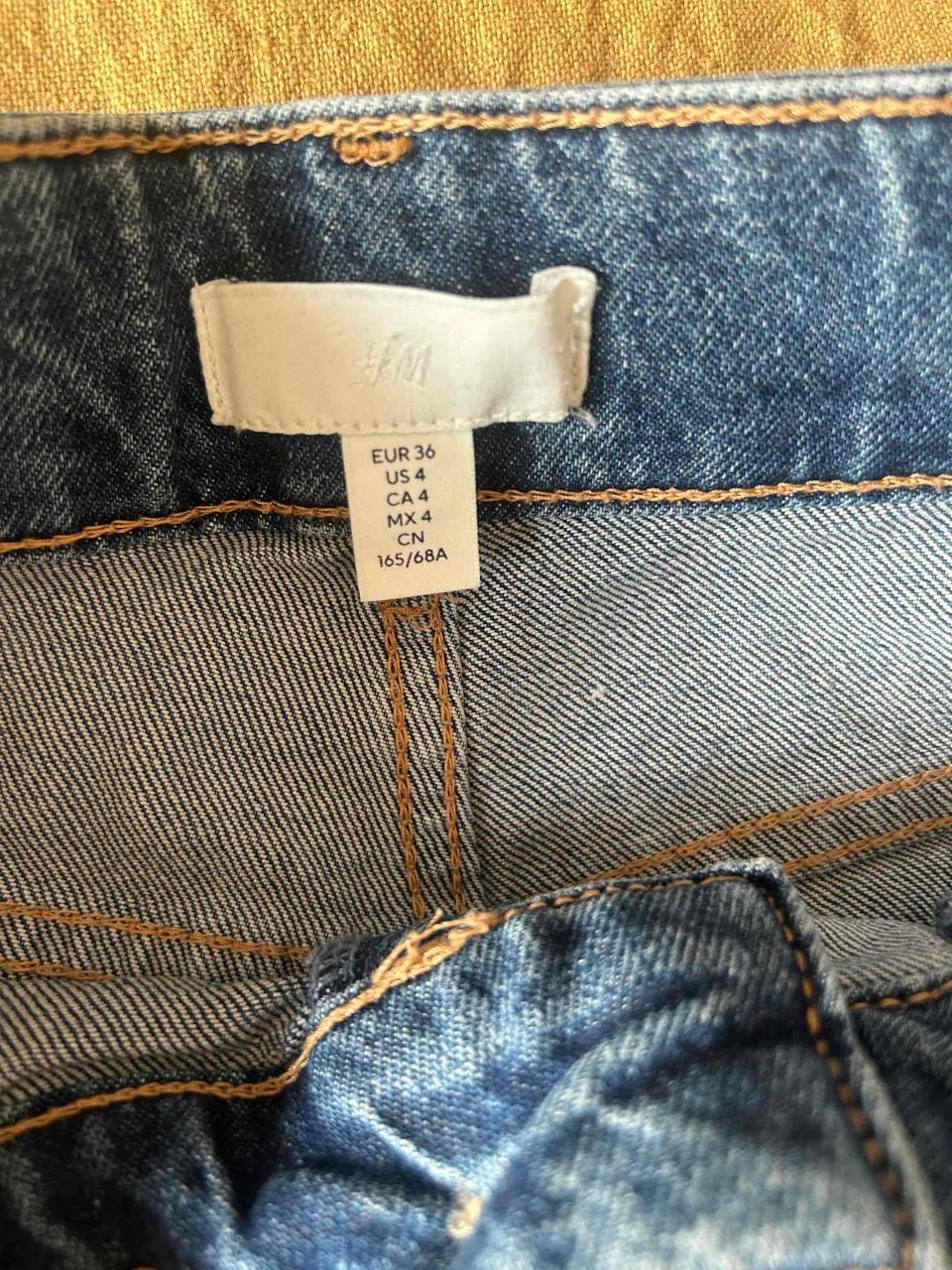 Pantalones de mezclilla anchos H&M - miniatura 2