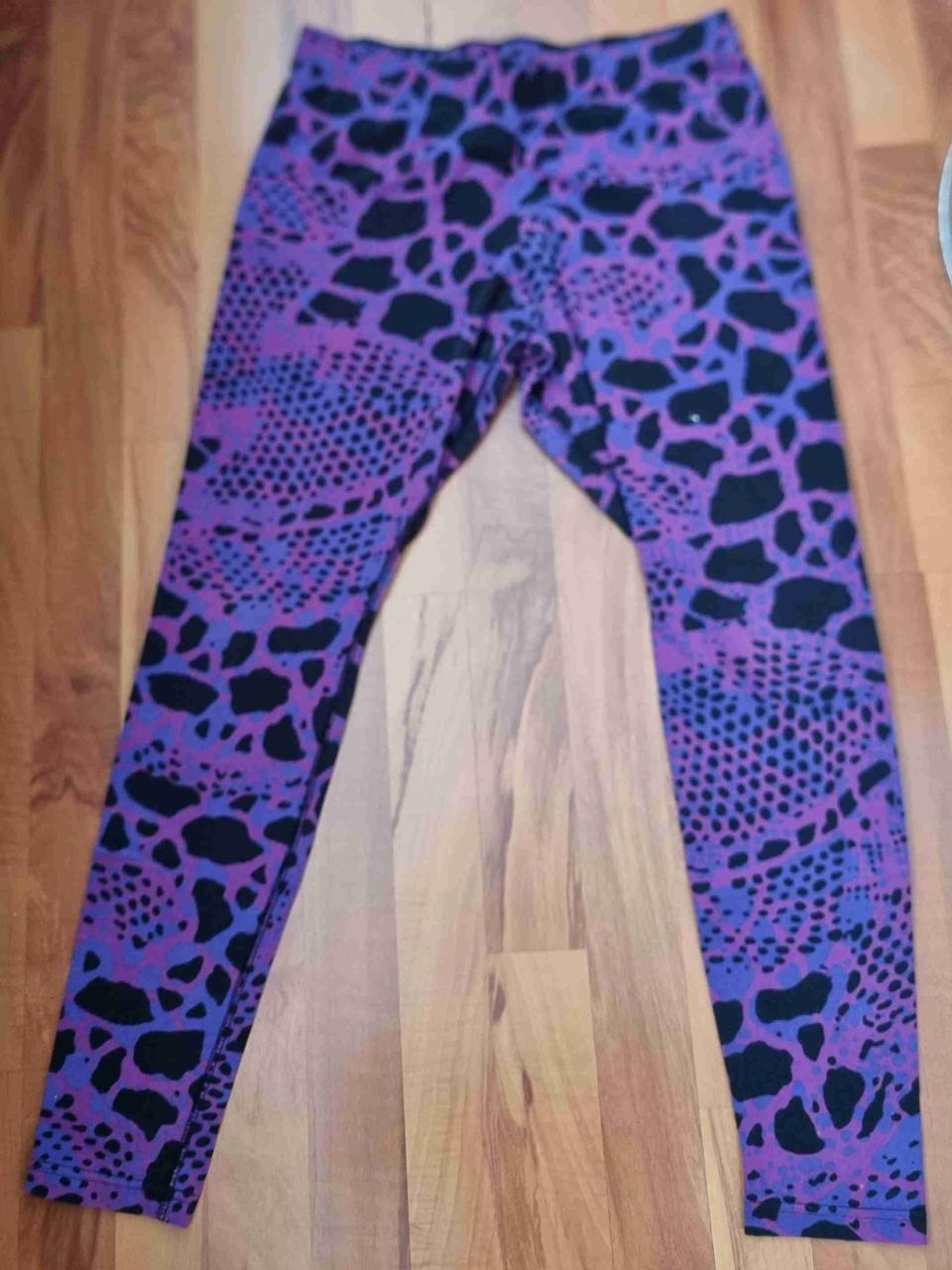 Leggings estampados morado - miniatura 1