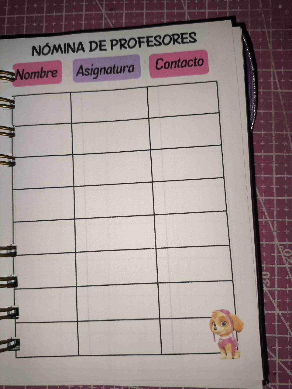 Agenda Escolar Sky Paw Patrol - miniatura 6