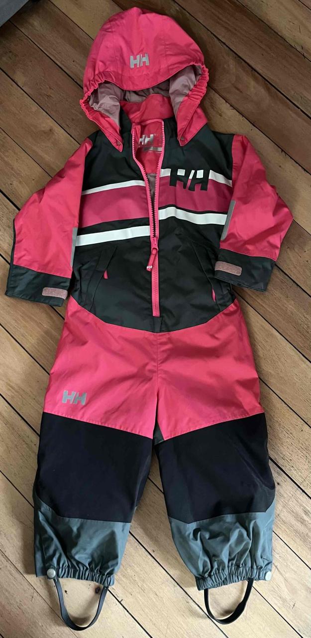 Enterito infantil impermeable rosa - miniatura 1