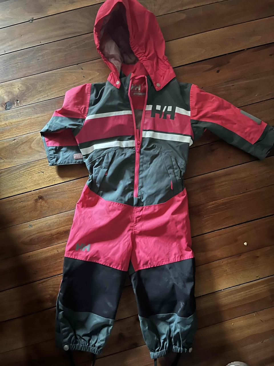 Enterito infantil impermeable rosa - miniatura 2